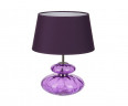 Лампа стеклянная фиолетовая