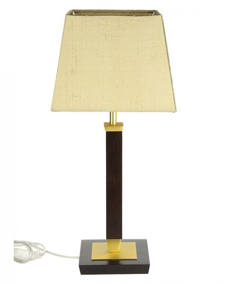 Лампа настольная в деревянном корпусе