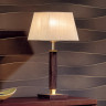 Лампа настольная в деревянном корпусе