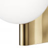 Настенный светильник (бра) Maytoni MOD324WL-01BS латунь серии Avant-garde, абажур белый