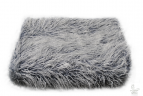 Подушка из цветной овчины односторонняя (0,4 х 0,4 м) 