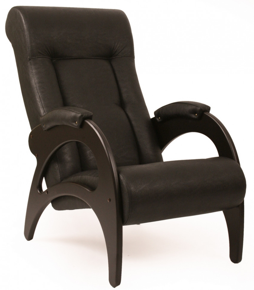 Кресло для отдыха Модель 41 венге обивка dundi 108
