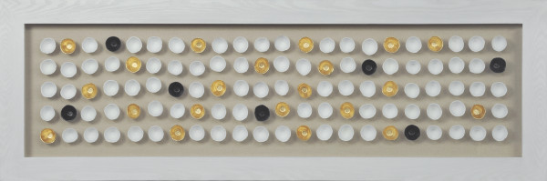 Дизайнерское панно "100 полусфер"