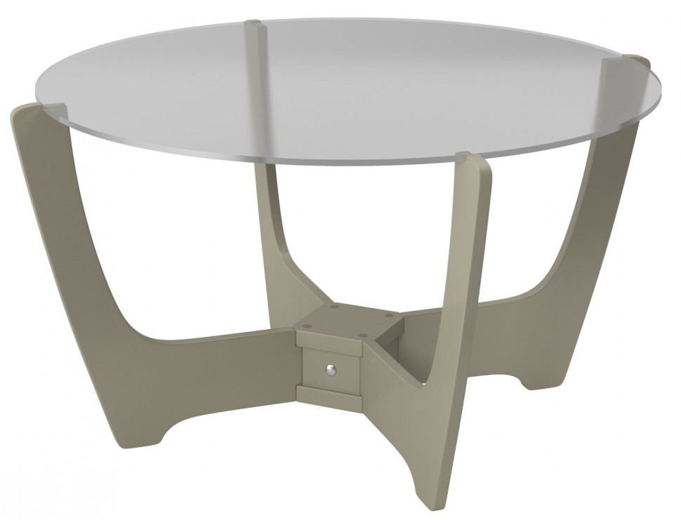 Стол со стеклом Модель 11.3 серый ясень