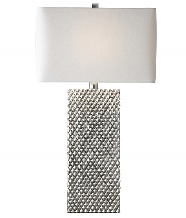 Настольная лампа со стальным корпусом