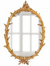 Зеркало настенное в золотом декоративном багете