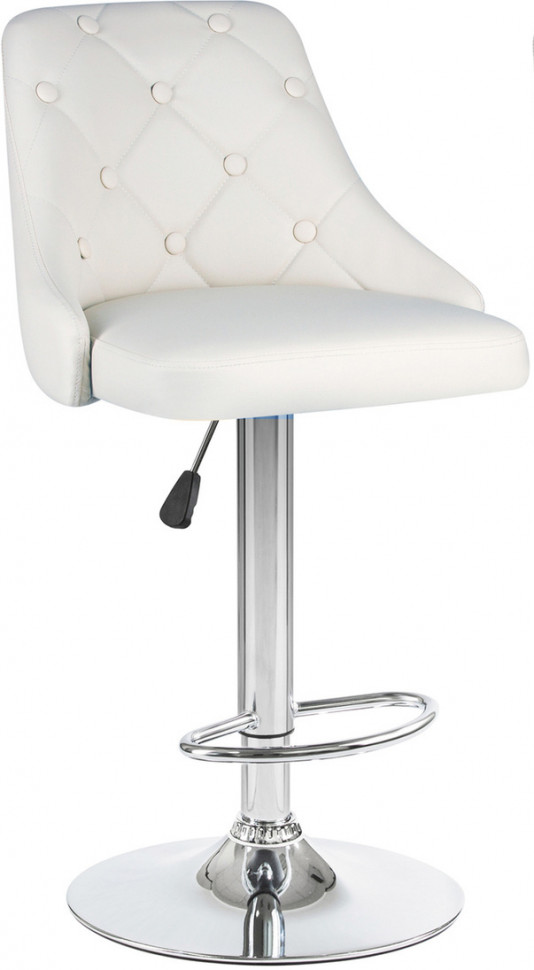 Барный стул с высокой спинкой белый CH-5021 white  в интернет .