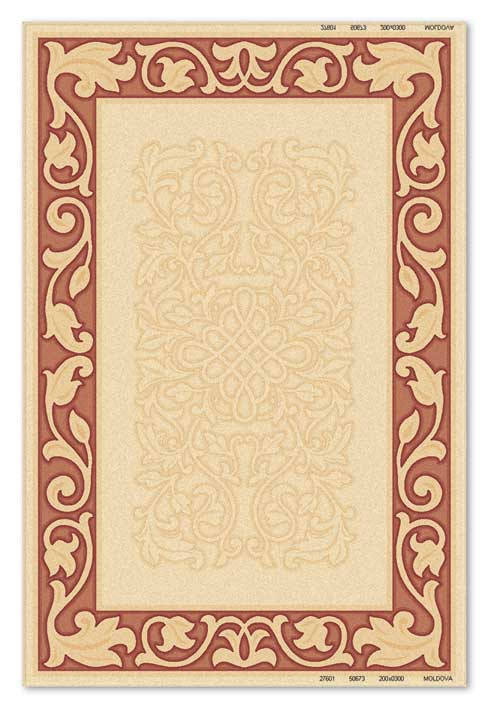 Ковёр с рельефным рисунком коллекции Премиум, Молдавия, арт. 2760-50673