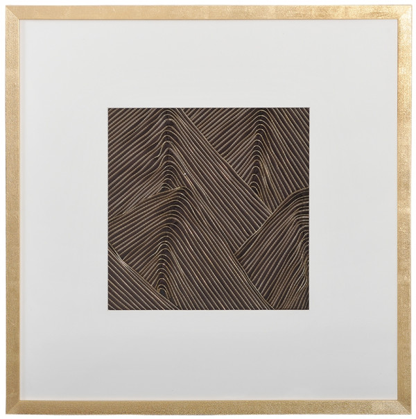 Панно из молний "Золотник"