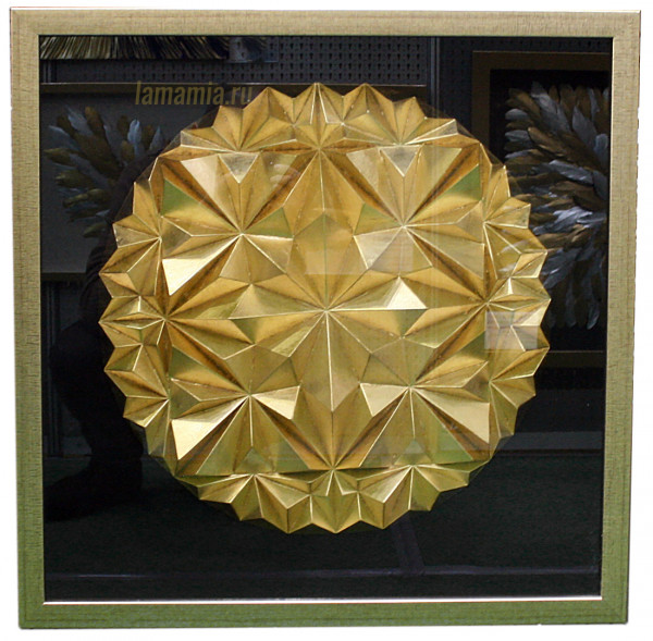 Панно Симфония золотое