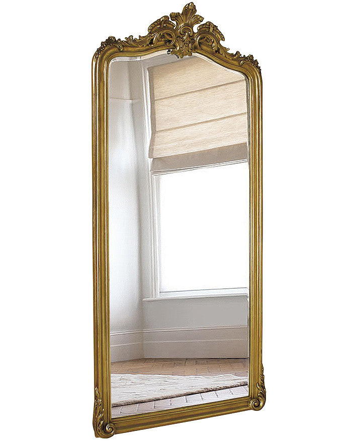 Зеркало напольное в раме Лоренцо золото