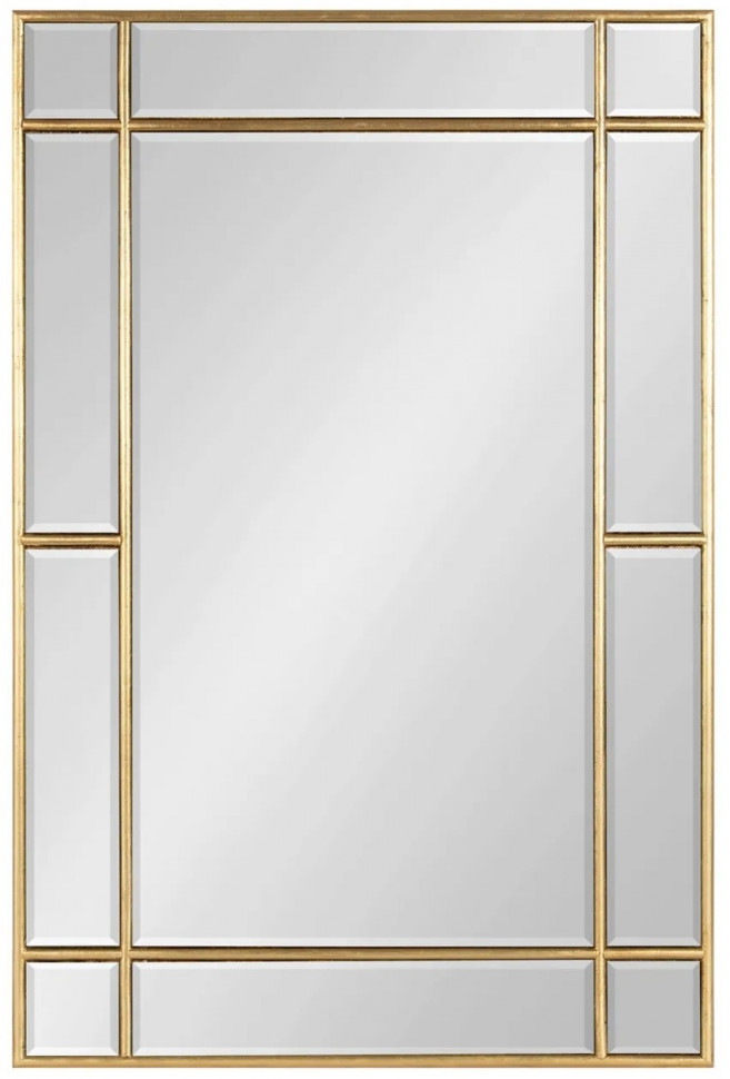 Зеркало настенное Триест в золотой раме