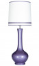 Лампа фиолетовая керамическая португальская