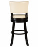 Вращающийся полубарный стул DOBRIN JOHN COUNTER (капучино, кремовый)