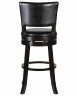 Вращающийся полубарный стул DOBRIN JOHN COUNTER (капучино, черный)