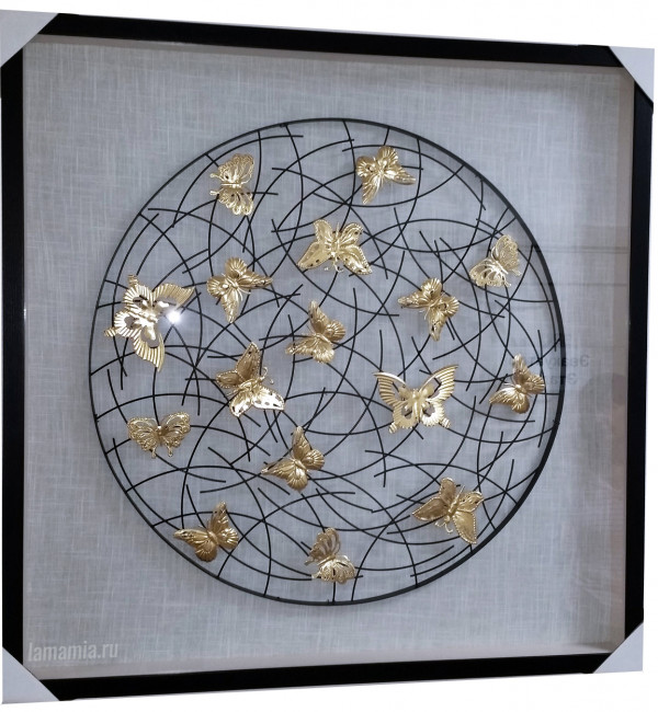 Панно декоративное Порхающие бабочки