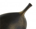 Интерьерная ваза бронзового цвета высотой 31 см