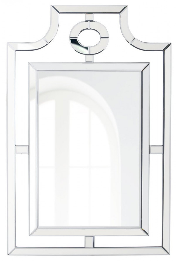 Зеркало декоративное с зеркальной окантовкой