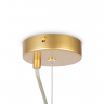Подвесной светильник Maytoni MOD545PL-06G золото серии Dallas, абажур янтарный