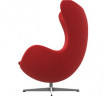 Кресло для отдыха Egg Swan (красный кашемир)