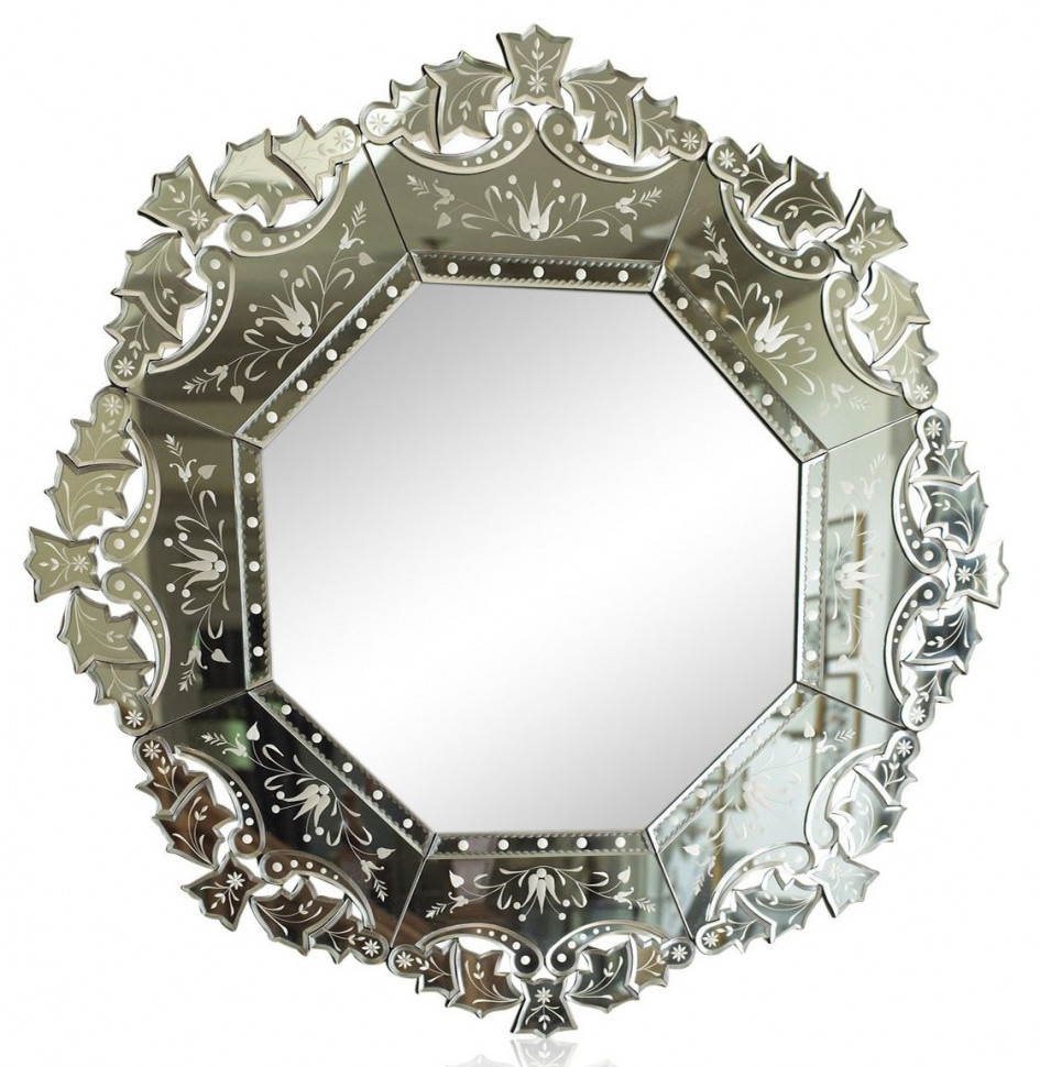 Зеркало восьмиугольное декоративное