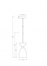 Подвесной светильник Maytoni MOD113PL-01W Modern Cloches, белый