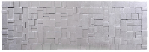 Панно рельефное серебристое "Энигма"