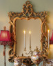 Зеркало барокко Беатриче в золотой раме