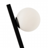 Настенный светильник (бра) Maytoni MOD175WL-01B чёрный серии Kazimir, абажур белый