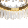 Подвесной светильник Freya FR10007PL-L46G золото серии Chalice, абажур прозрачный
