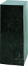 Пьедестал чёрный с каменной мозаикой "Деликатный подиум", 120 см