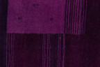 Ковер шерстяной фиолетовый 160*230см LORI 568 LL AUBERGINE