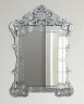 Зеркало венецианское Марджери с зеркальной окантовкой