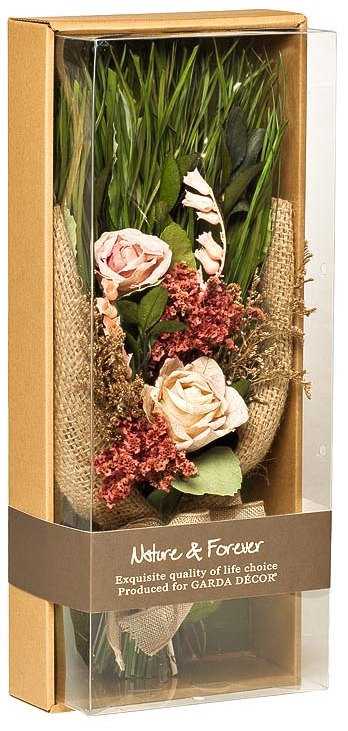 Цветы стабилизированные в коробке (розы)