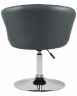 Кресло дизайнерское DOBRIN EDISON (серый)