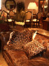 Прикроватный коврик Леопард из шкуры тосканского козлика 0,5 х 1 м