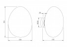 Настенный светильник (бра) Maytoni MOD004WL-L5W3K Modern Roca, матовый белый