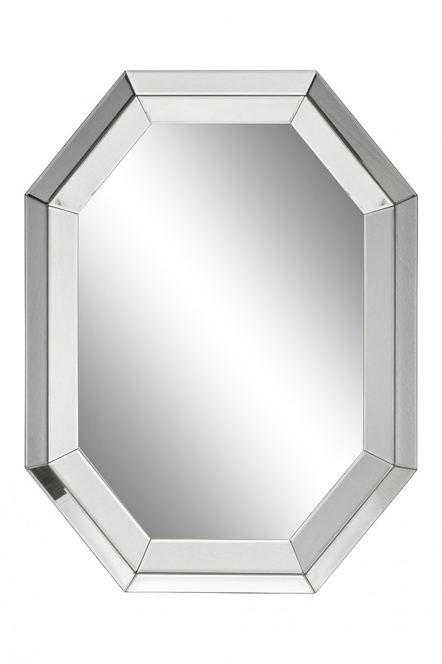 Зеркало декоративное многоугольное в зеркальной раме