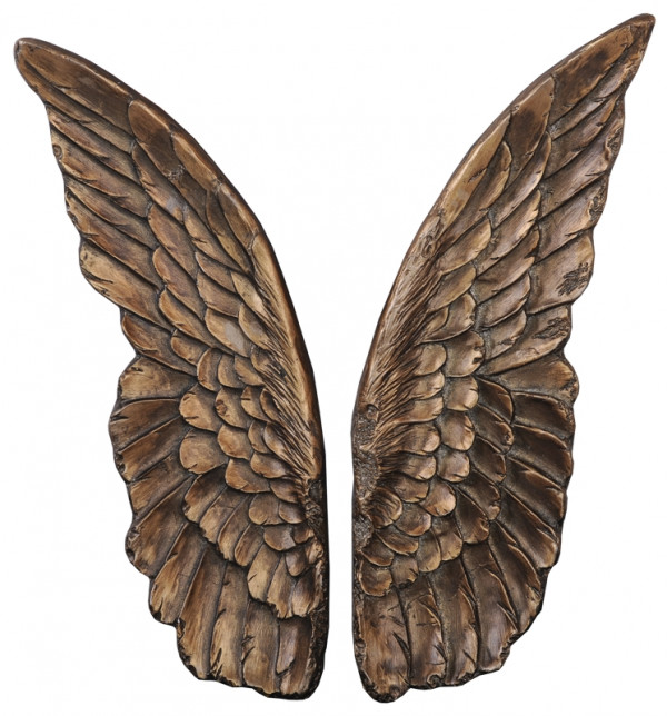 Панно рельефное "Крылышки бронзовые"