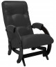 Кресло-глайдер Модель 68 кожаное Vegas Lite Black