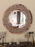 Зеркало круглое с зеркальным декором FORMISSIMA 
