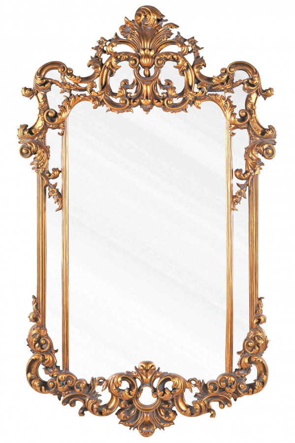 Зеркало в античной золотой раме Шерман