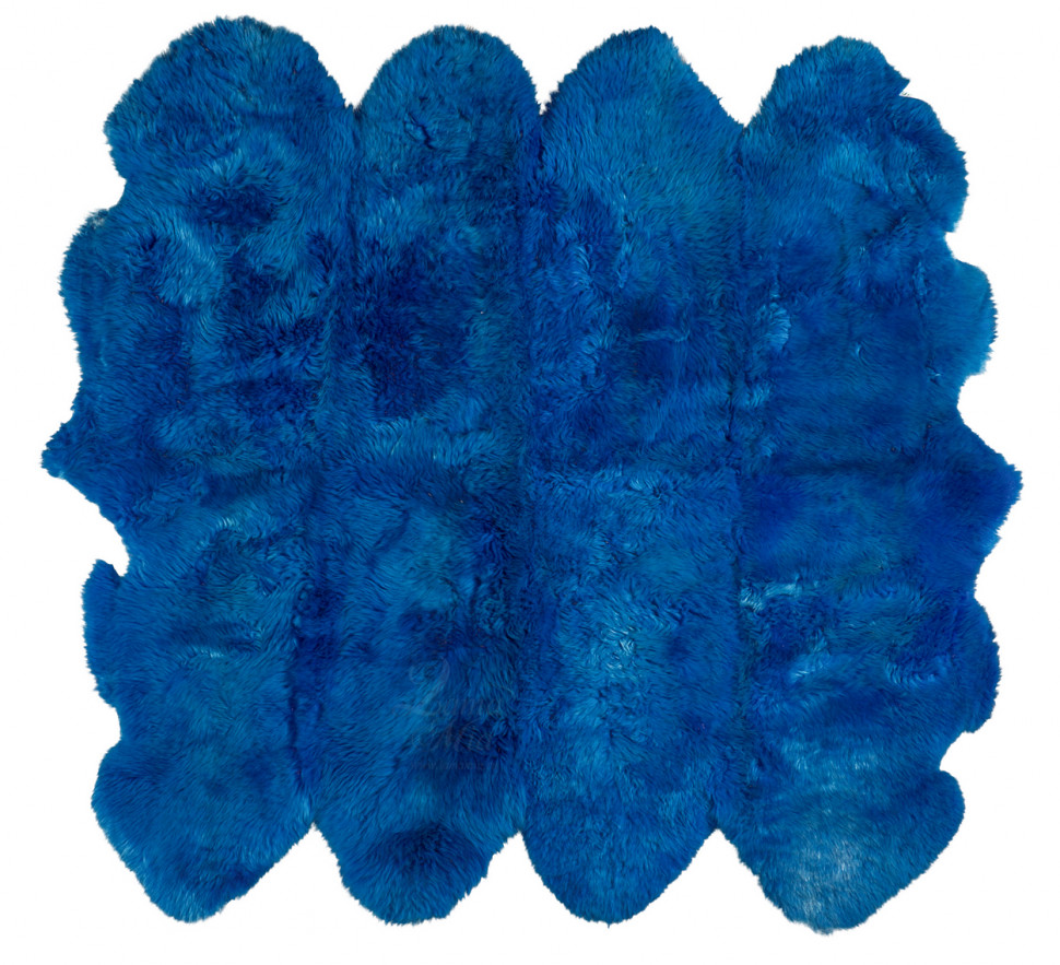 Шкура мериноса синяя, 8-ми шкурная