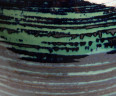 Фарфоровая цветная ваза высотой 24 см