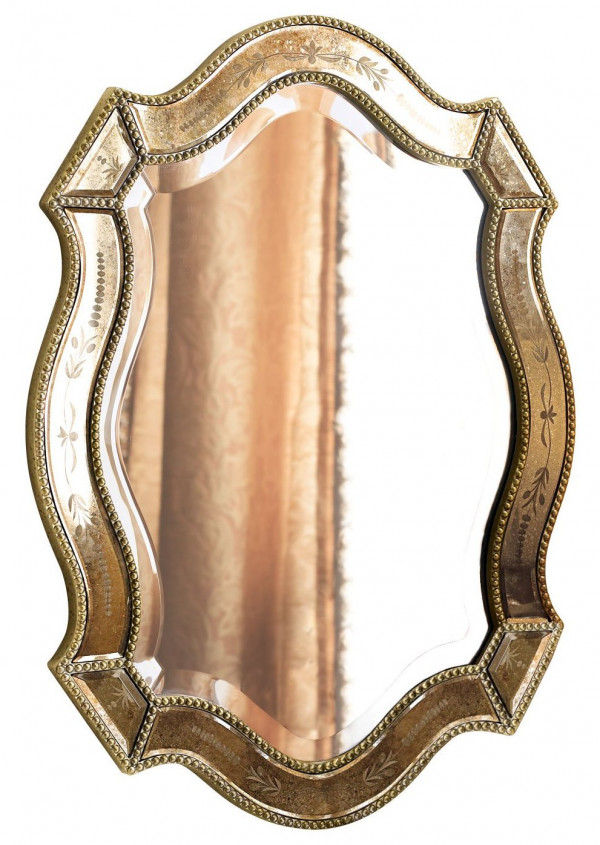 Фигурное зеркало декоративное