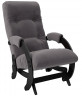 Кресло-глайдер Модель 68 велюровое Verona Antrazite Grey