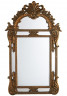 Зеркало интерьерное в коричнево-золотой раме