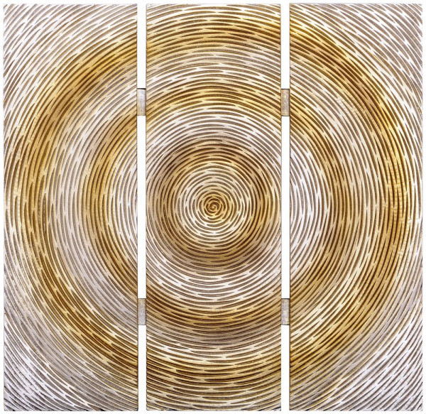 Дизайнерское панно "Солнце" квадрат