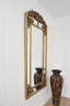Зеркало напольное в раме античное золото
