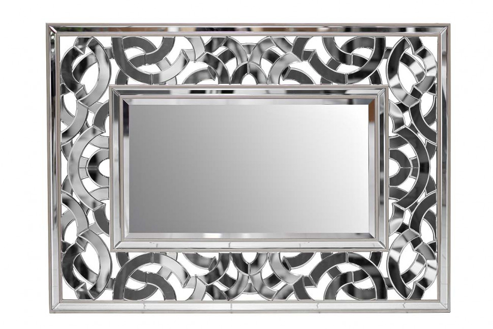 Зеркало декоративное с объёмным зеркальным рельефным кантом